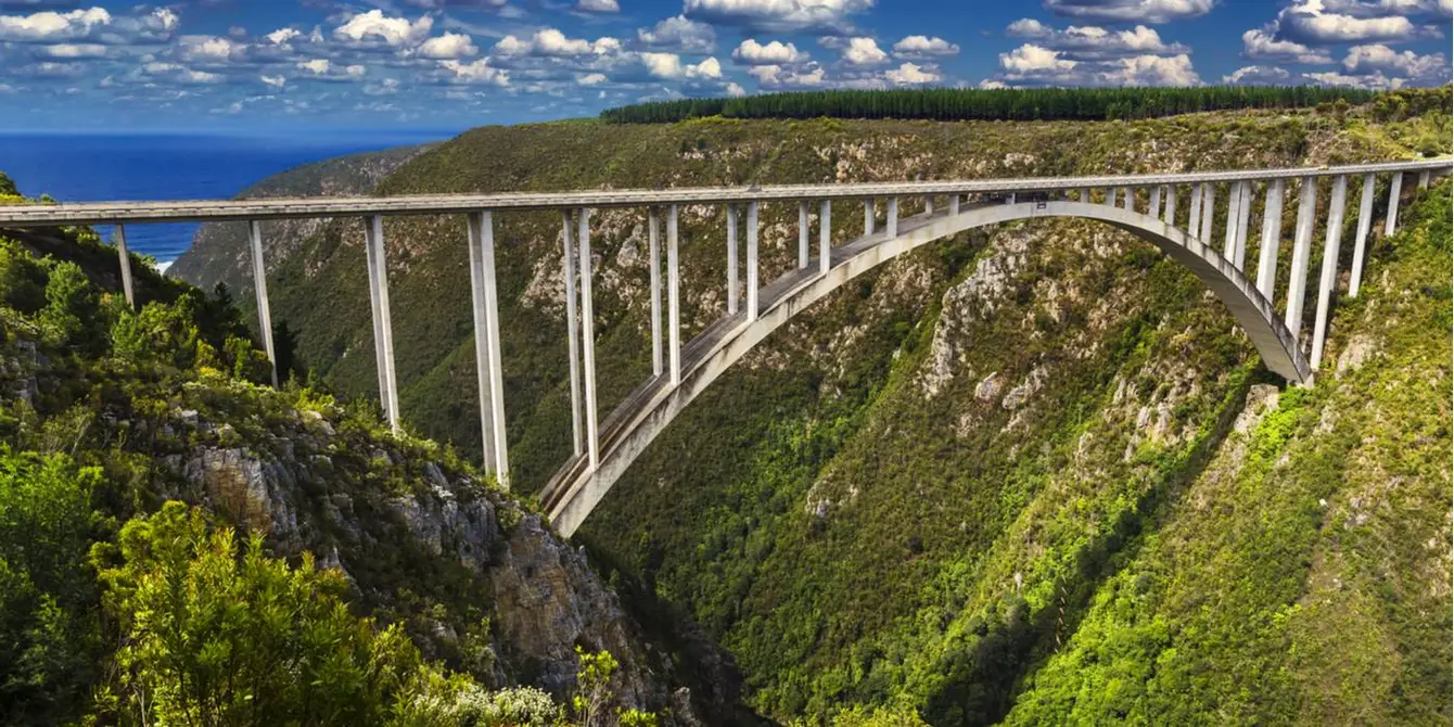 Bloukrans Bridge, Western Cape, Zuid-Afrika