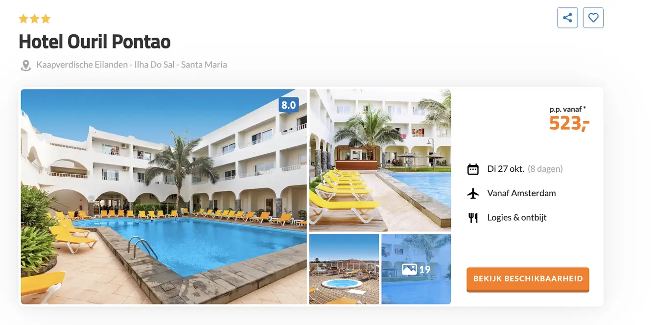 Boeking Hotel Ouril Pontao D-reizen