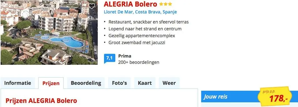 Alegria-bolero-lloret-de-mar-costa-brava-spanje-screenshot
