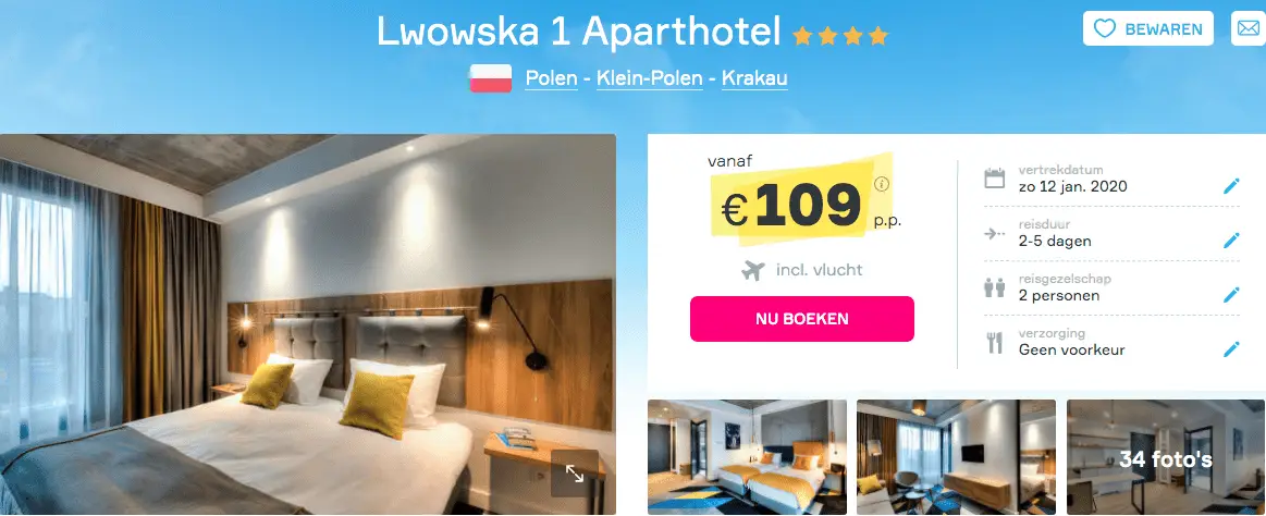 Lwowska-1-aparthotel-krakau-polen-screenshot