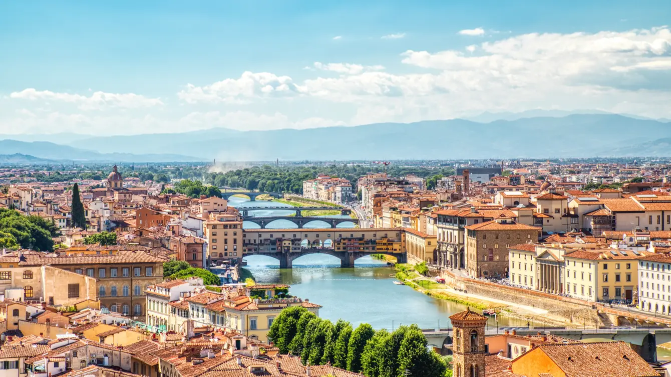 De Ponto Vecchiobrug in Florence