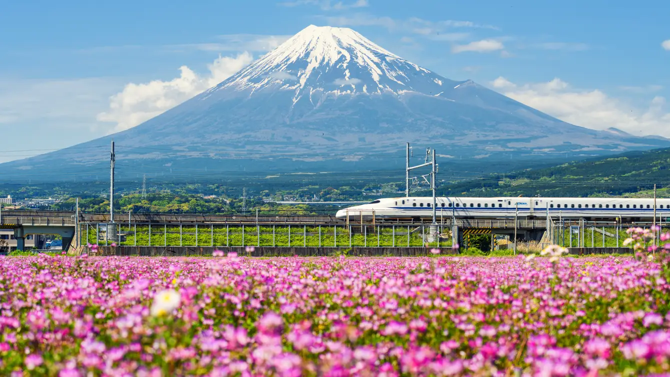 Shinkansen trein in Japan