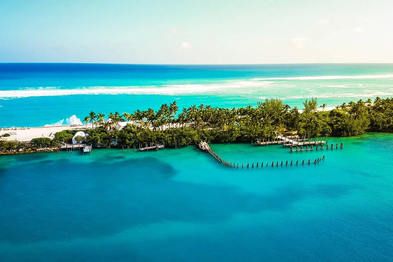 Luxe villa op Musha Cay Bahama's