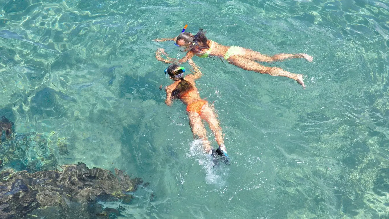 Snorkelen is altijd een leuke activiteit tijdens de vakantie