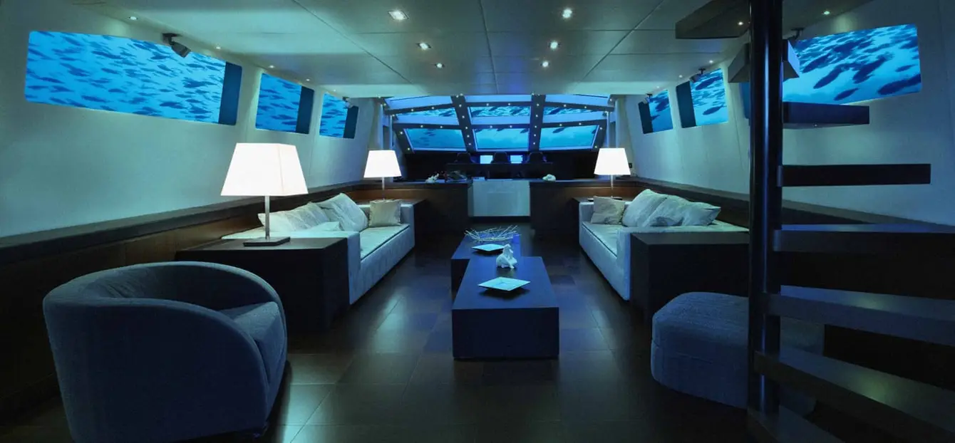 Luxe onderzeeër hotel Lovers Deep Submarine