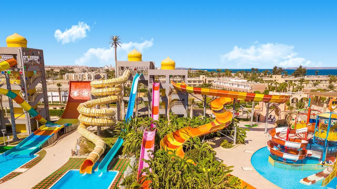 Waterpark van Ali Baba Palace Hurghada