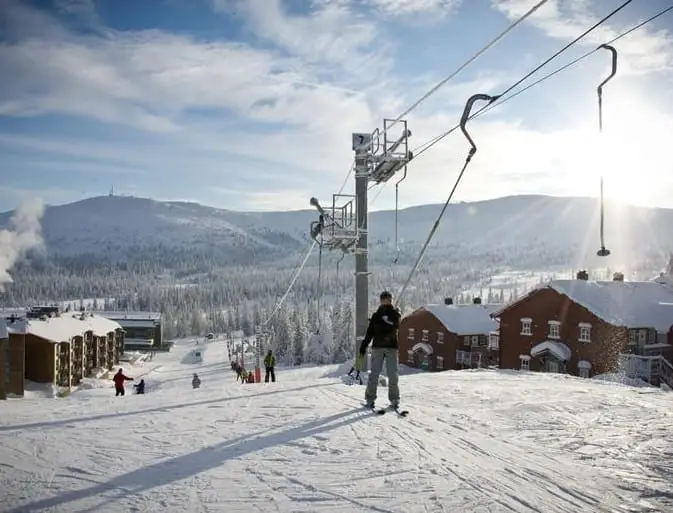 Skiresort-noorwegen