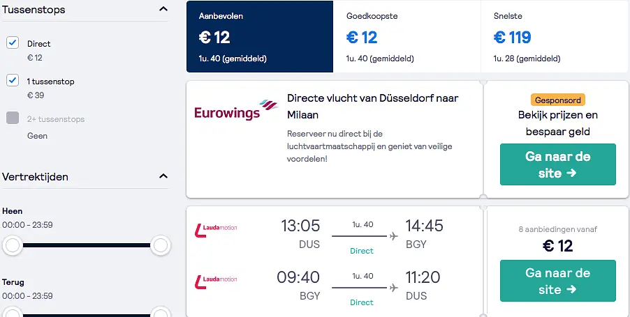 Vliegticket-dusseldorf-milaan-italie-screenshot