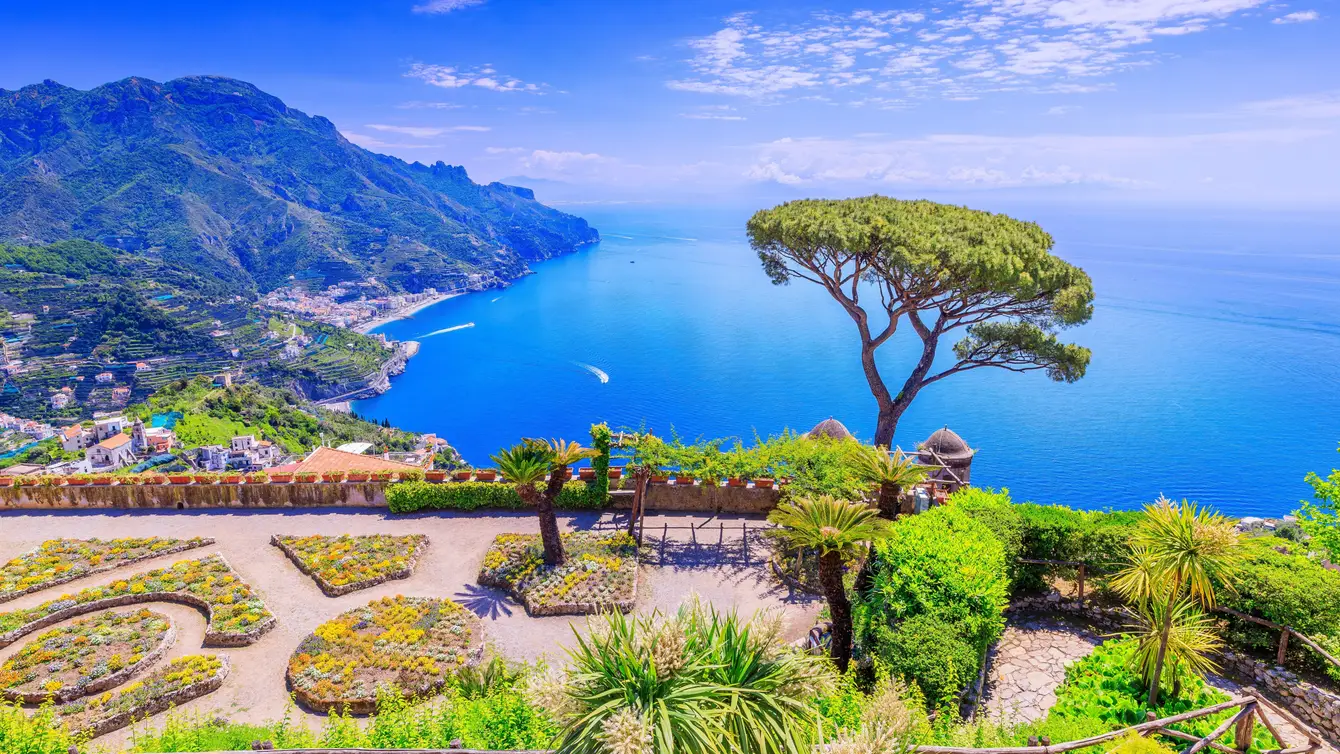 Ravello aan de Italiaanse Amalfikust