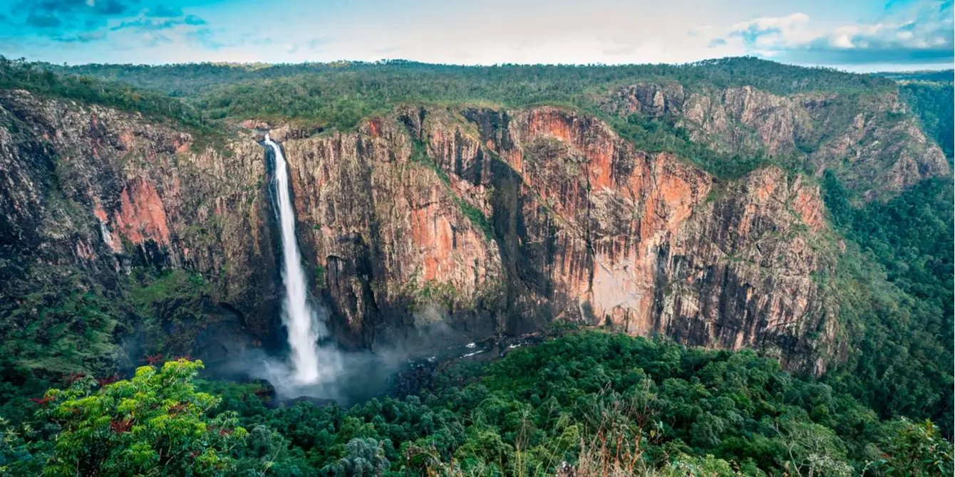 Waterval in Australisch nationaal park