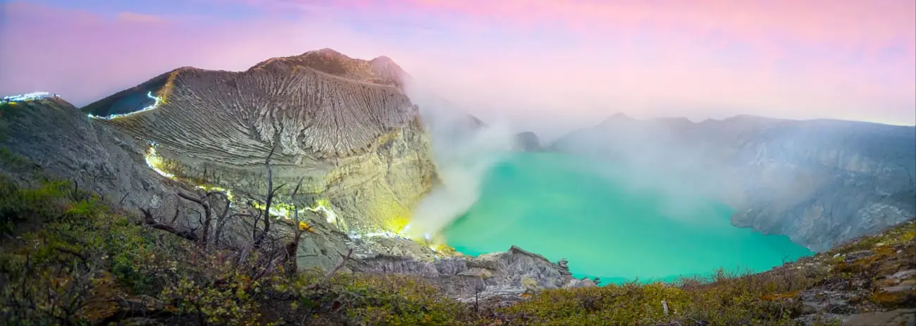 bizarre natuur Kawah Ijen Lake1