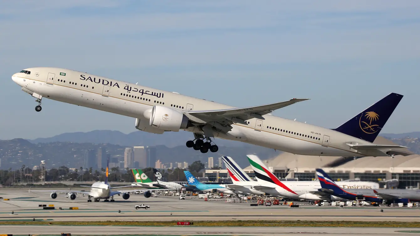 Saudia Air Vliegtuig