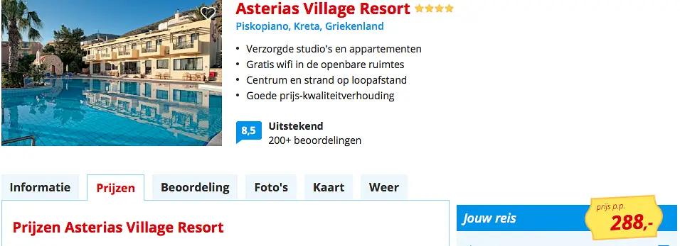 Asterias-village-resort-kreta-griekenland-screenshot