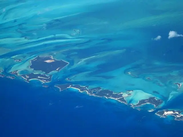 Big Darby Island vanuit de lucht