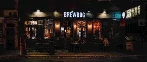 Bar van BrewDog pub