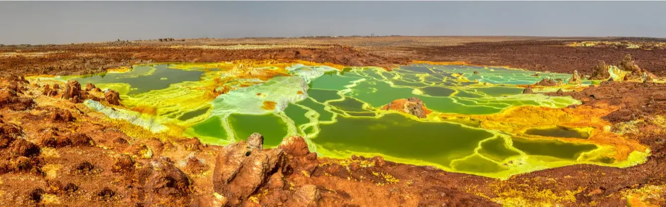 Dallol Vulkaan