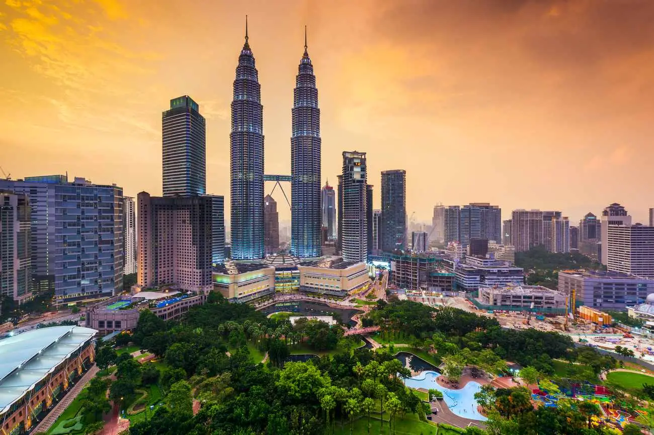 Petronas Towers in Kuala Lumpur