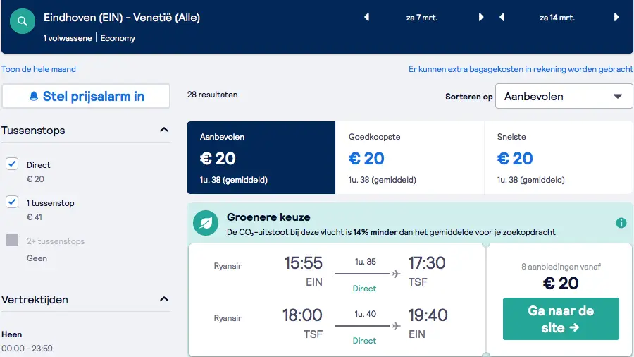 Vliegticket-eindhoven-venetie-italie-screenshot