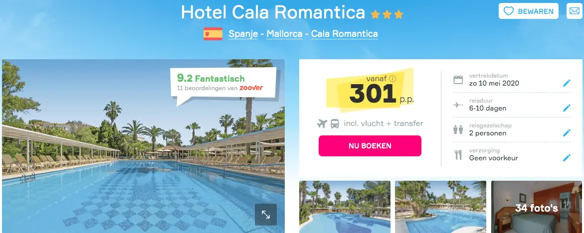 Hotel-cala-romantica-mallorca-spanje-screenshot
