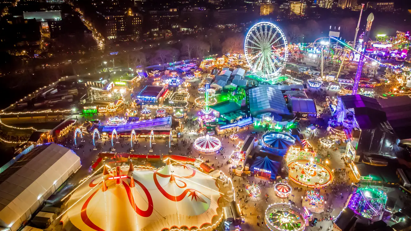 Londen kerstmarkt