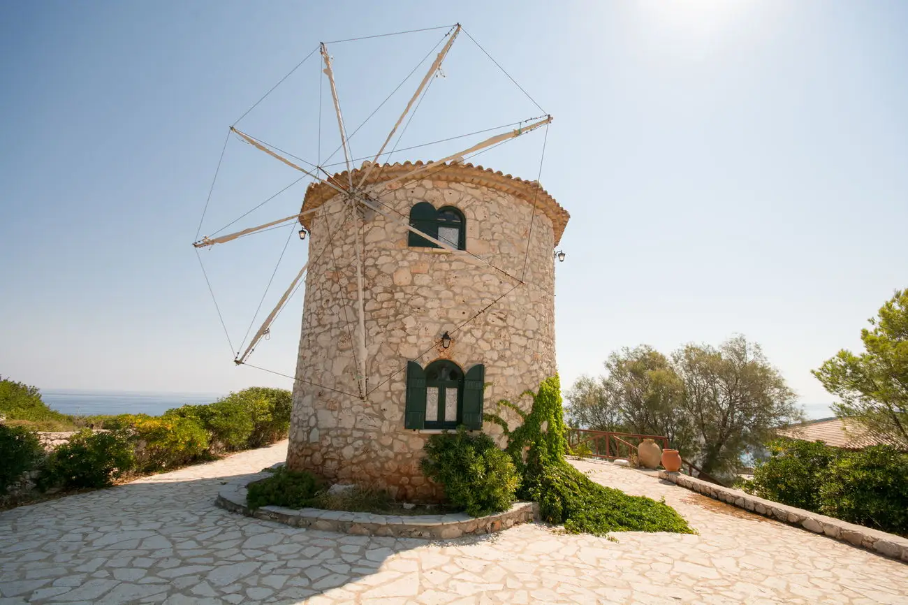 Zakhyntos-windmolen