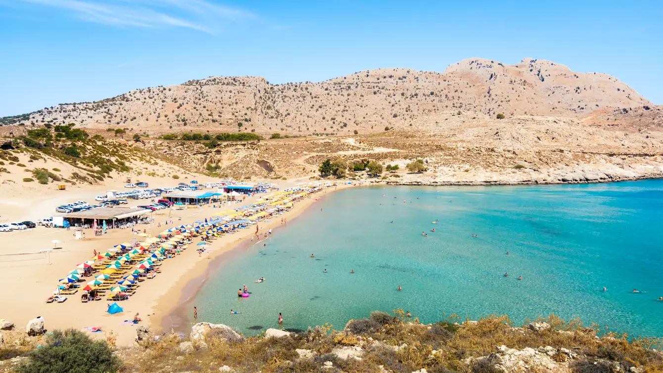 Agathi beach Rhodos