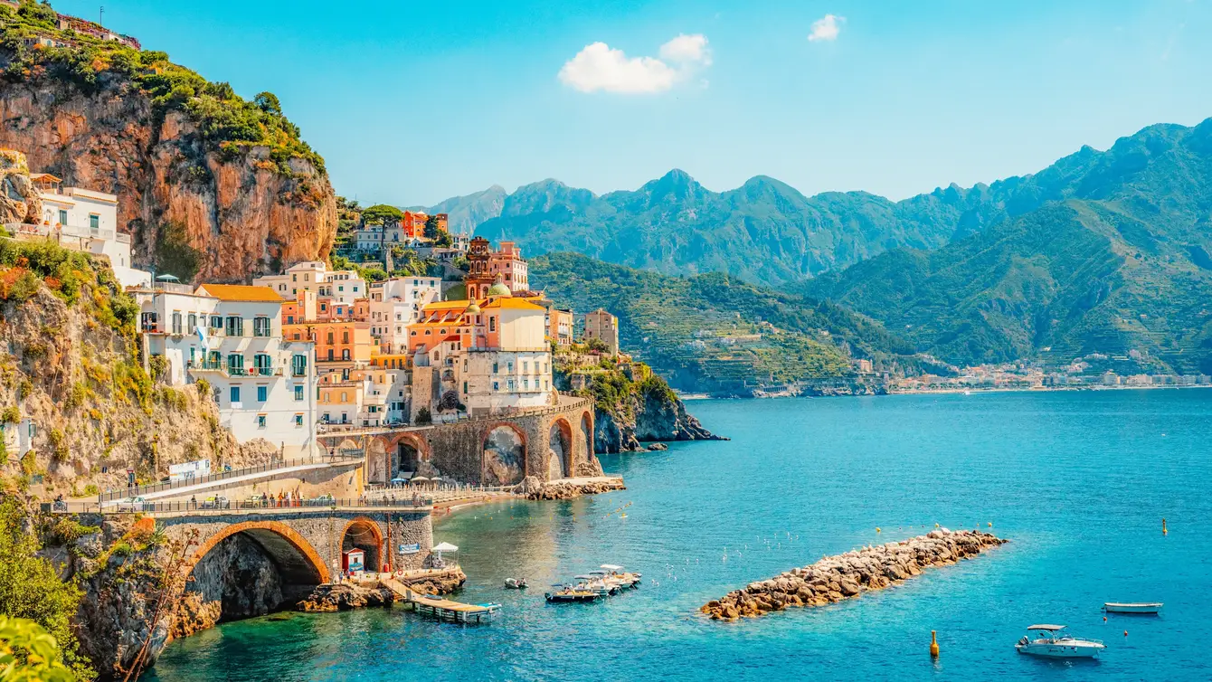 Positano aan de Amalfikust