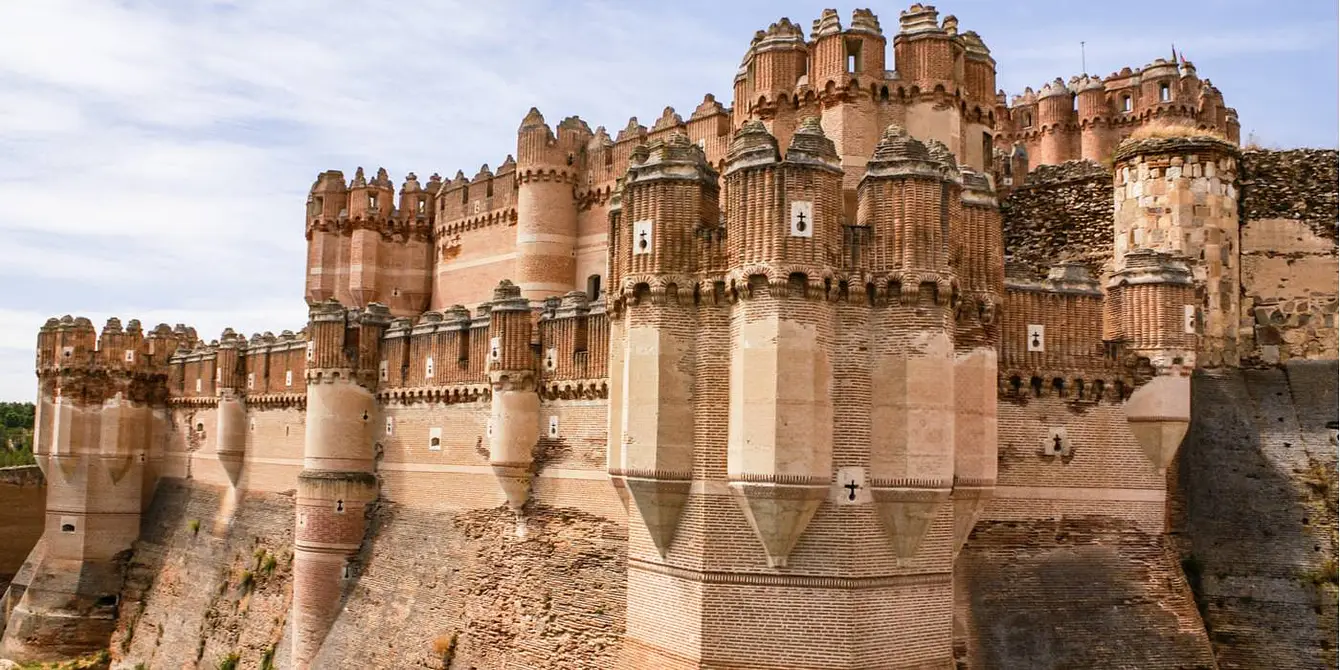 Castillo de Coca in Mudejar stijl