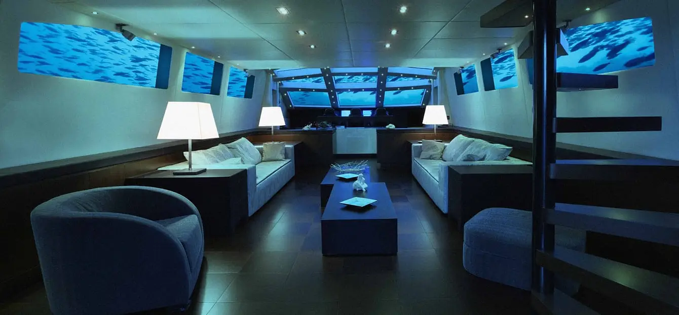 Luxe onderzeeër hotel Lovers Deep Submarine