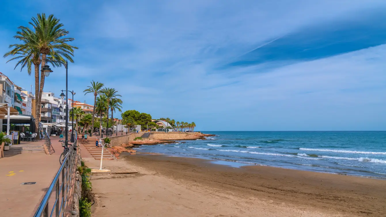 Alcossebre beach Spain Costa del Azahar