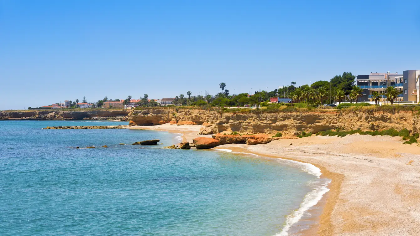 Vinaros, in the Costa del Azahar, Spanje