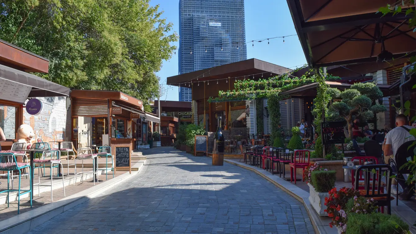 Centrum van Tirana Albania