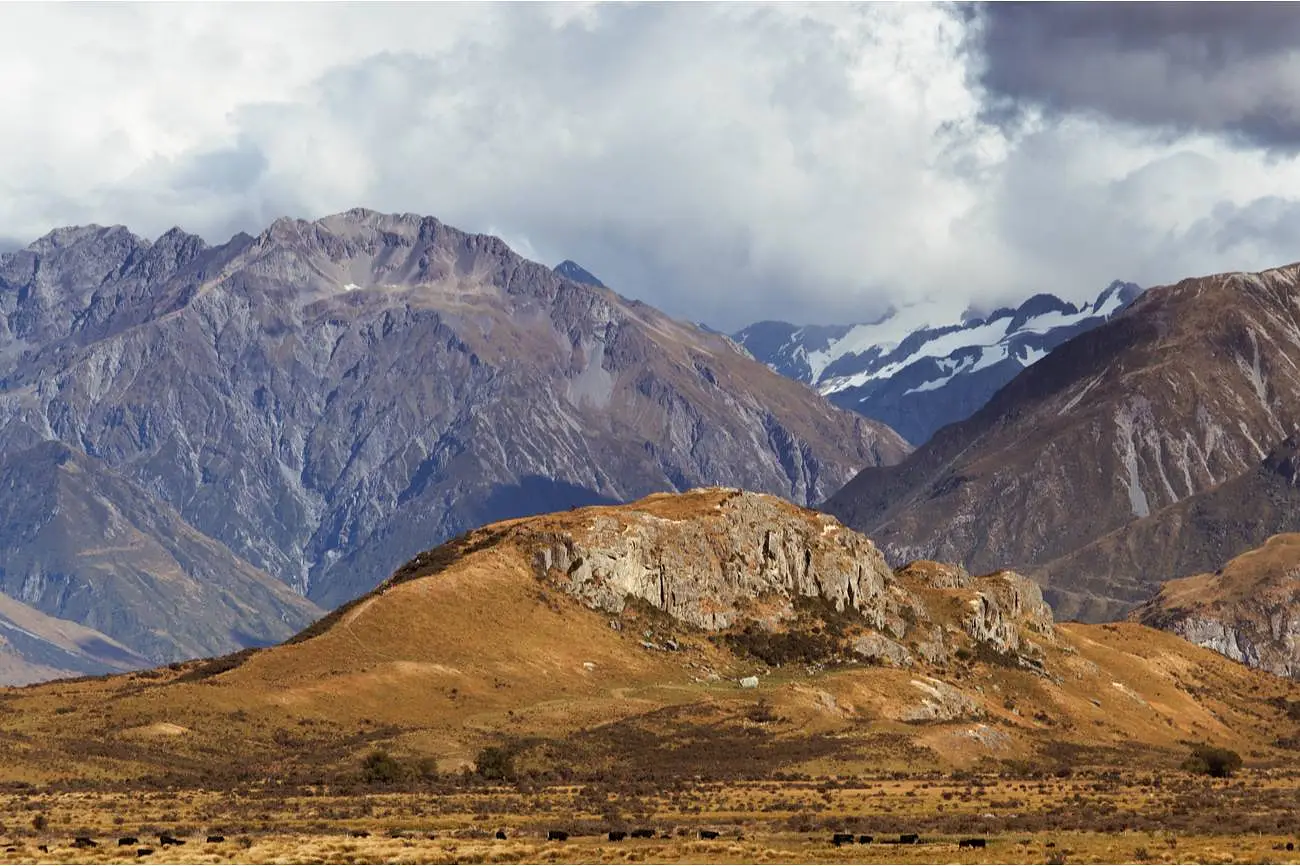 Mount Sunday locatie van Edoras