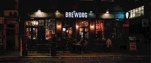 Bar van BrewDog pub