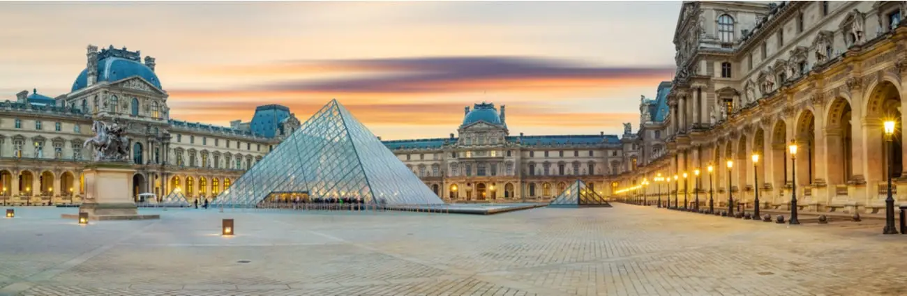 Het Louvre in Parijs