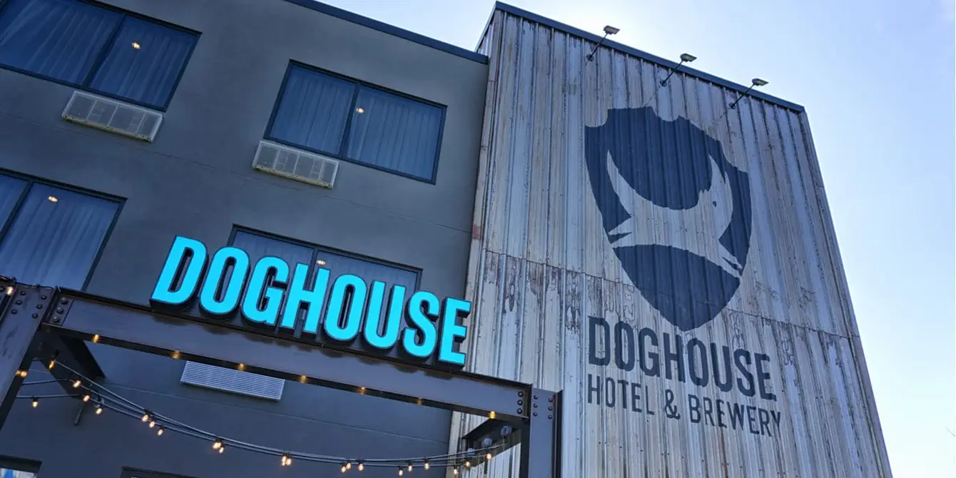 Interieur DogHouse bierhotel